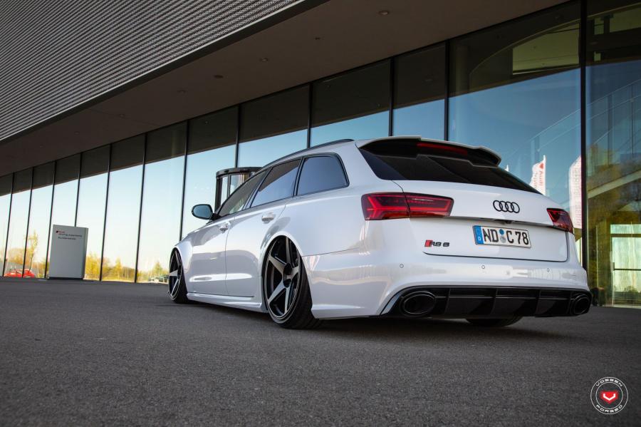  Audi RS6 Avant on Vossen Wheels (GNS-1) 2019 года  (фото 13 из 24)